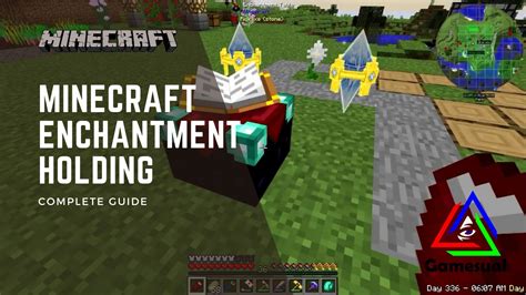 Minecraft Holding Enchantment Crafting Guide Gamesual