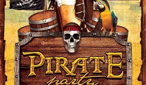 Pirate Flyer Template Free Pirate Costume Party Flyer Template Psd