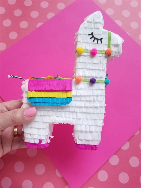 Llama Mini Piñata Party Favor 7 Llama Birthday Llama Etsy