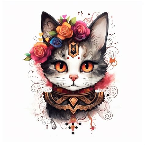 Premium Ai Image Cat Costume