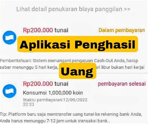 Saldo Rp200 000 Cair Cepat Dari Aplikasi Penghasil Uang Ini