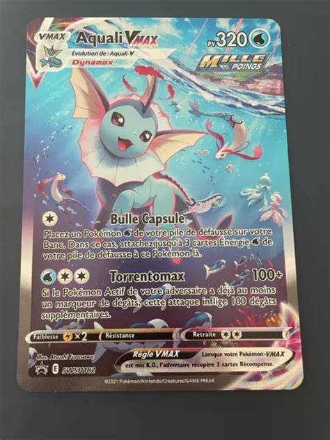 Carte Pokemon Aquali Vmax Pv Jumbo Swsh Jumbo Eur