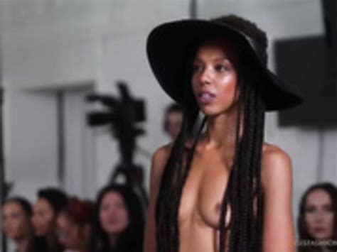 Isis Fashion Awards Nude Accessory Runway Catwalk HD 6