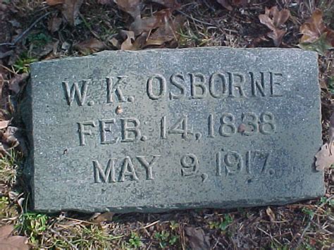 William Kimzey Osborne Find A Grave Memorial