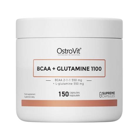 Ostrovit Supreme Capsule BCAA Glutamine 1100 mg 150 капсул