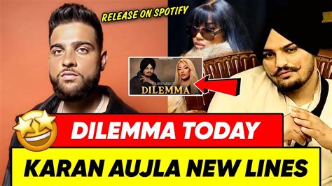 Karan Aujla New Song Dilemma Sidhu Moose Wala Release Date Stefflon