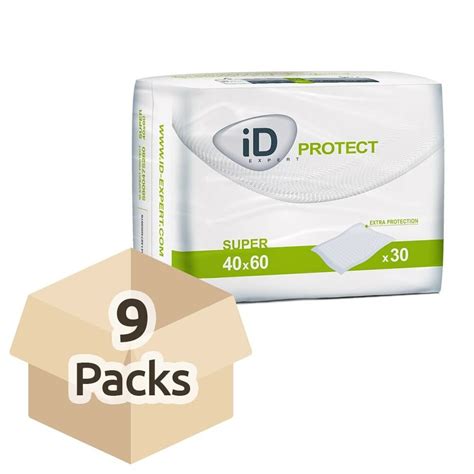 Id Expert Incontinence Id Expert Protect Super Bed Pad 40cm X 60cm