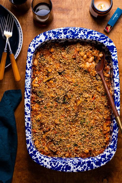 Vegan Cassoulet With White Beans And Roasted Vegetables The New Baguette