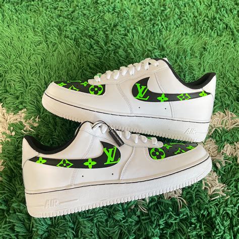 Black & Green LV AF1 — Sircastleteees