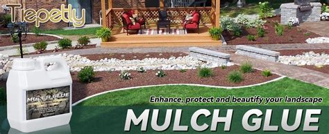 Amazon Mulch Glue Oz Mulch Glue For Landscaping Powerful