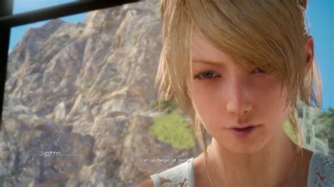 Final Fantasy Xv Chapter 4 Lunas Blessing Cutscene Youtube