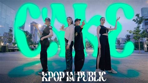 KPOP IN PUBLIC ONE TAKE KARD CAKE 안무 영상 Dance cover by