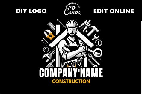 Construction Logo, Handy Man Logo, Home Painting Logo, Real Estate Logo ...