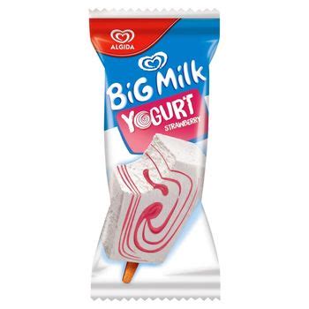 Algida Big Milk Yogurt Strawberry Lody Ml Zakupy Online Z Dostaw