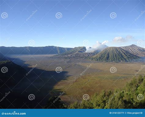 The Most Beautiful Mountains In Indonesia Stock Image Image Of