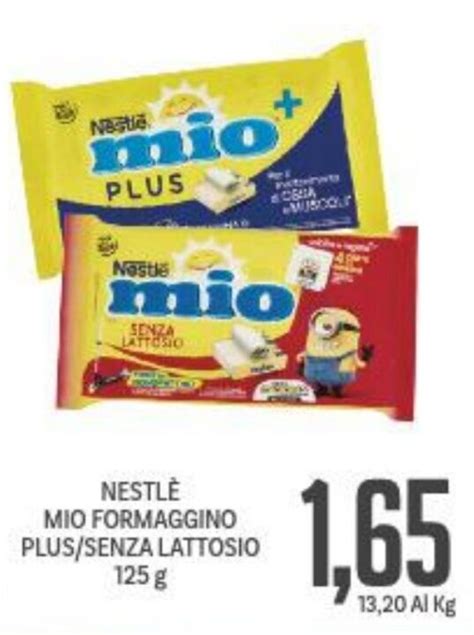 Nestl Mio Formaggino Plus Senza Lattosio G Offerta Di Supermercati