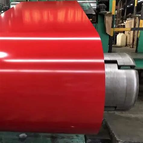 Pre Painted Hot DIP 55 Al Zn Coated Steel In Coil Colored Steel Coil 0