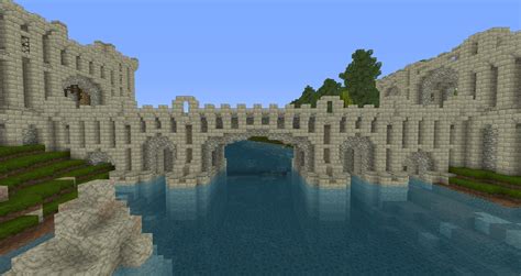 Minecraft architecture, Minecraft castle, Minecraft bridges