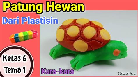 Cara Membuat Patung Hewan Dari Plastisin Bentuk Kura Kura Dari