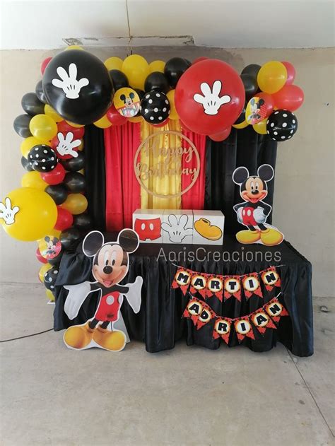 Decoración Mickey Mouse Decoraciones De Mickey Mouse Fiestas Mickey Mouse Decoracion