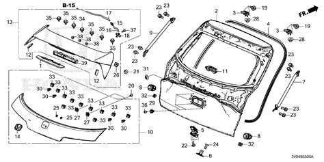 Honda HR V Lock Assy Tailgate Body 74800 TRN H01 Norm Reeves