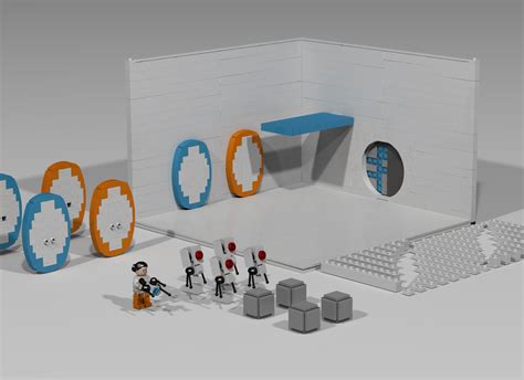 Lego Ideas Portal 2 Test Chamber Mk Ii