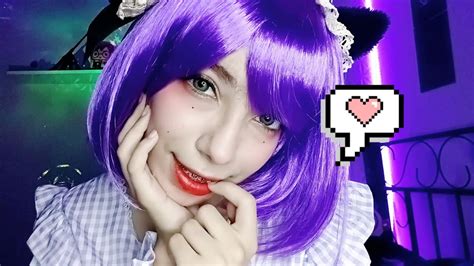 Asmr Gatinha Maid Arrumando Sua Barba Roleplay Youtube