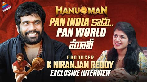 Producer Niranjan Reddy Exclusive Interview HanuMan Movie Interview