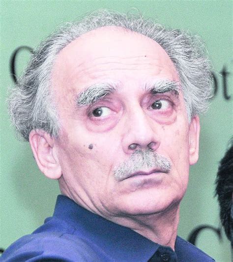 Closeup Of Arun Shourie