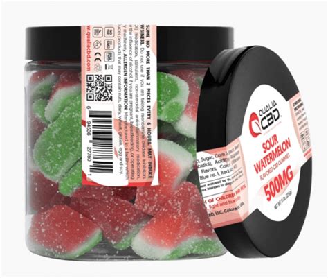 Cbd Infused Gummy Watermelon Slices 500mg Naples Cbd Company