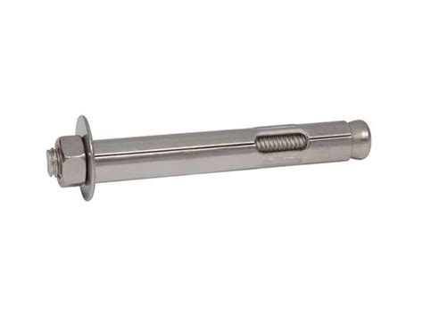 38 X 1 78 304 Stainless Steel Hex Sleeve Anchor 50box Concrete