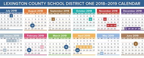 Lexington School District 1 Calendar 2025: A Comprehensive Overview ...