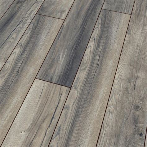 Kronotex Harbour Oak Grey Laminate Flooring Ac5 12mm V Groove