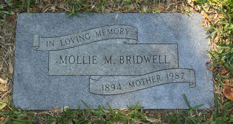 Mollie M Urbanec Bridwell 1894 1987 Mémorial Find a Grave