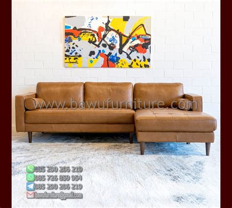 1 Set Sofa Ruang Tamu Terbaru Model Minimalis Modern Bawu Furniture