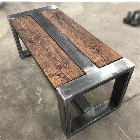 Rustic Industrial Coffee Table Castworx The Fabricators Rustic