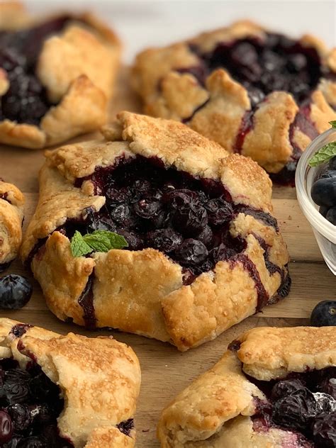 Mini Blueberry Galettes