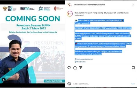 Kabar Gembira Rekrutmen Bersama BUMN Batch 2 Dibuka Ini Alurnya