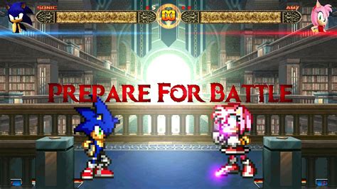 Mugen The Evil Awakens Sonic Vs Amy Youtube