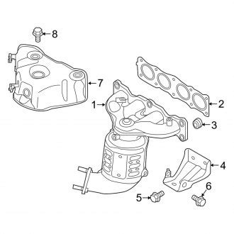 Kia Optima Oem Exhaust Parts Systems Tips Carid