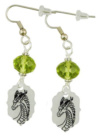 Dragon Earrings | Unique Creations by Amy | Funky handmade jewelry