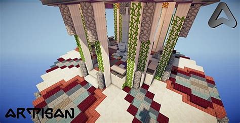 Sky Temple Sky Wars Map Artisan Builds Team Minecraft Map