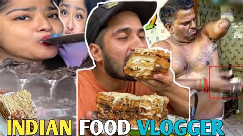 Indian Street Food Viral Indian Food Vloggers Roast 🤮 Youtube