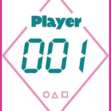 squid game player number   front man squid game symbols
