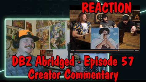 Dragonball Z Abridged Creator Commentary Episode Reaction Youtube