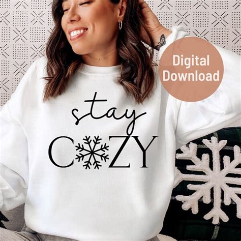 Stay Cozy Svg Etsy