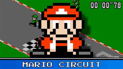 Mario Circuit 8 Bit Remix Super Mario Kart Konami VRC6 YouTube