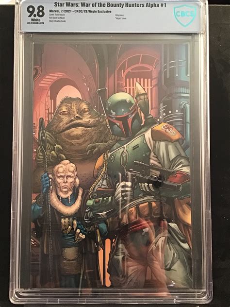 Star Wars War Of The Bounty Hunters Alpha 1 9 8 CBCS Virgin Cvr