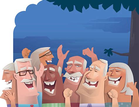 Old People Laughing Illustrations, Royalty-Free Vector Graphics & Clip ...