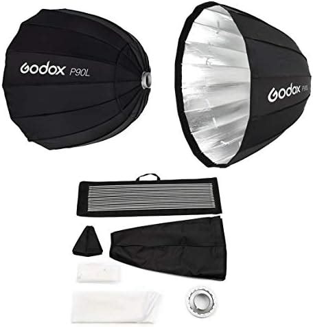 Godox Parabolic Deep Softbox 90 Cm Bowen S Mount Price In UAE Amazon